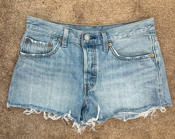 Levi’s 501 Light Wash Denim shorts