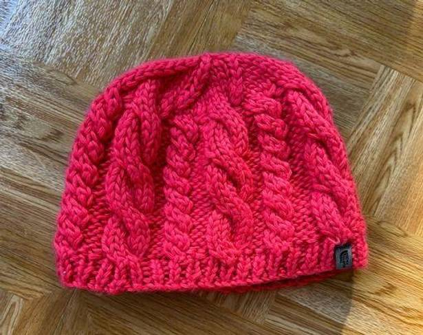 The North Face ⭐️ pink toboggan winter hat