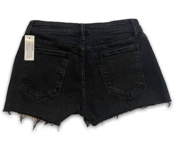 Arizona Jean Company NWT Black Legend Denim Jean Shorts Cutoff Fringe 2.5” inseam New Arizona Jean Co