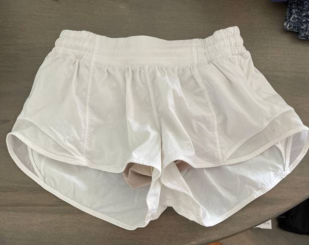 Lululemon White Shorts