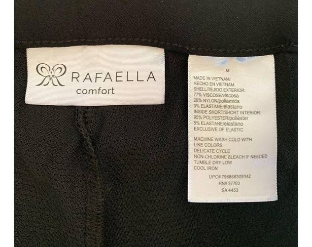 Rafaella  comfort skort black size medium women's