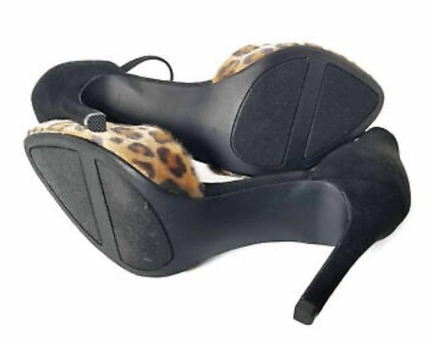 Apt. 9  Leopard Print Faux Suede 4” Heels Size 7 1/2 NWOT