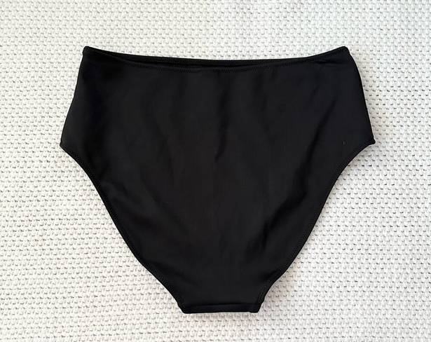 Good American  Swim The Good Compression Black Scuba Swim Briefs 3 Large NWOT