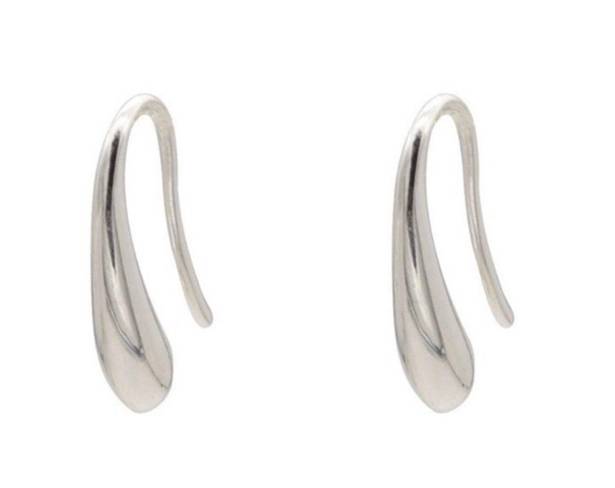 925 Silver Plated Teardrop Dangle Drop Earrings for Women