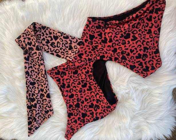 Beach Riot One Piece Leopard Swim