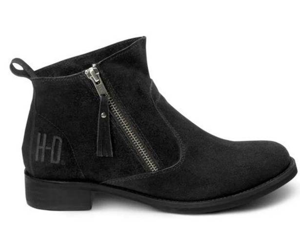 Harley Davidson  black suede Melita Boots size‎ 10 Wolverine Style Number:…