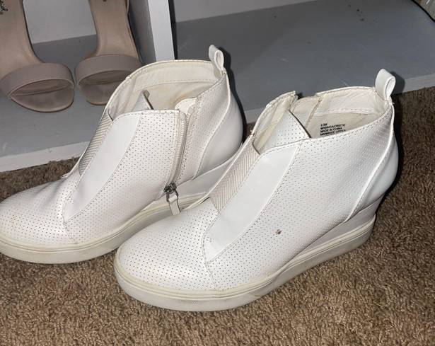 MIA White Heeled Sneakers 