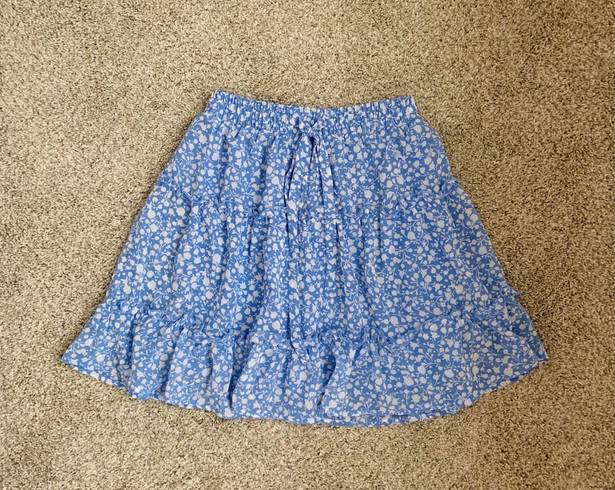 Sienna Sky Blue Skirt