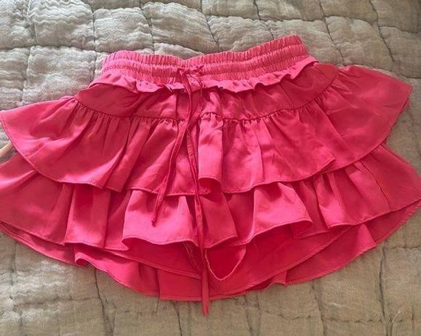 Fun pink skirt for summer!