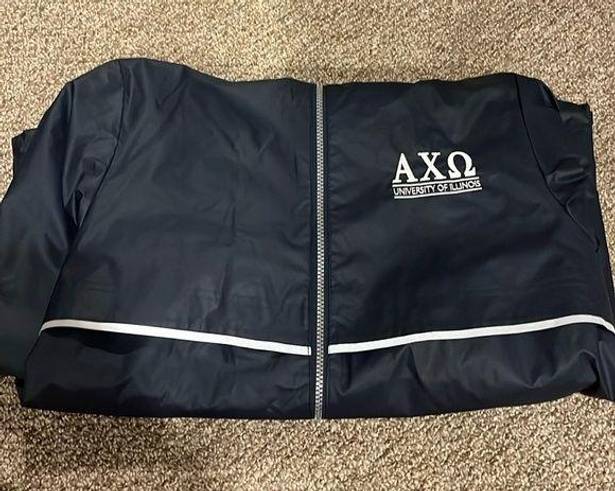 Charles River Apparel Alpha Chi Omega Rain Jacket