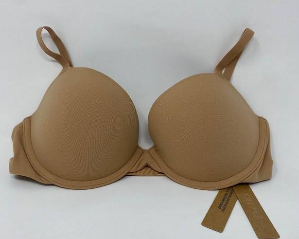 SKIMS  Fits Everybody T-Shirt Demi Bra Clay  BR-UWR-2294 size 36D