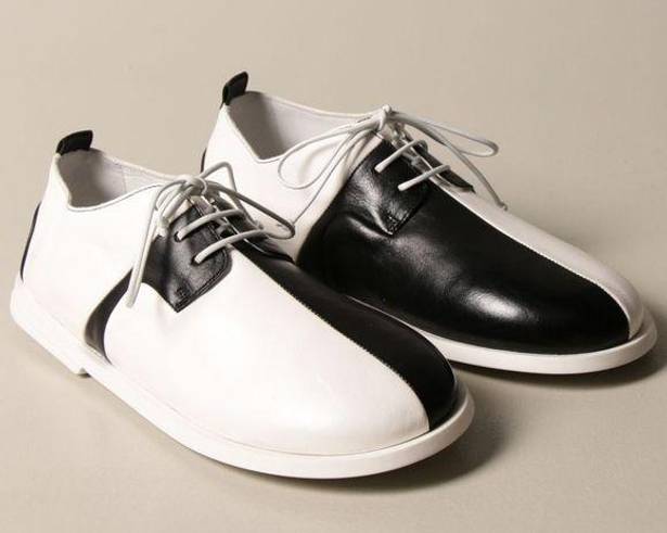 ma*rs èll Derby Shoes in Bicolor Leather