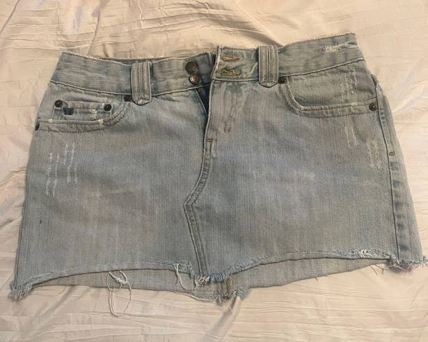 Aeropostale Jean Mini Skirt