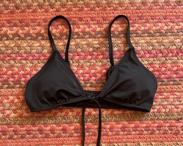 Aeropostale  BLACK BASIC BIKINI TRIANGLE TOP