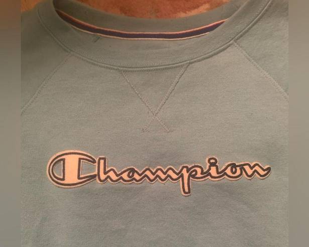 Champion Vintage blue  crewneck