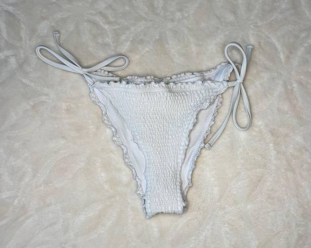 Hollister White Bikini Bottoms