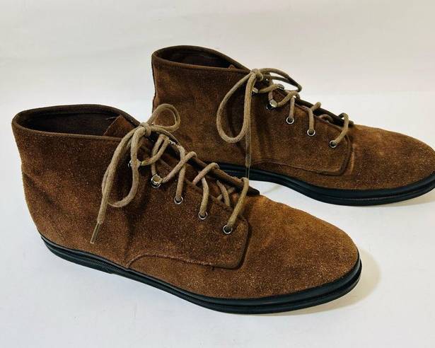 Keds Vintage  Brown Suede Chukka Boots size 9.5