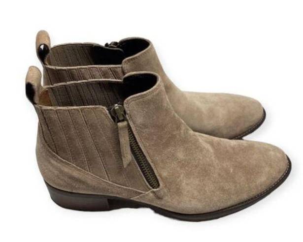 Paul Green  Natalie Antelope Suede Taupe ankle boots Size 5