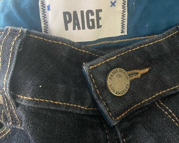 Paige  - Skyline Boot Jeans | Dark Wash, Size 27