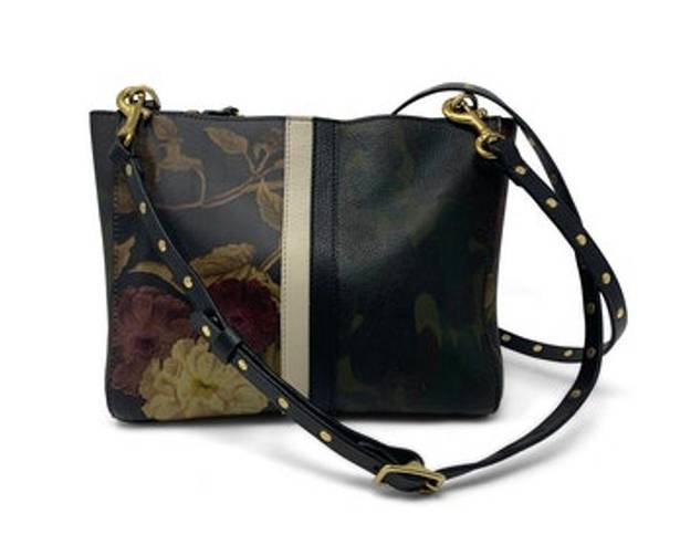 Krass&co Brand New Kempton &  New York Leather Halwell Crossbody in Peony/Camo