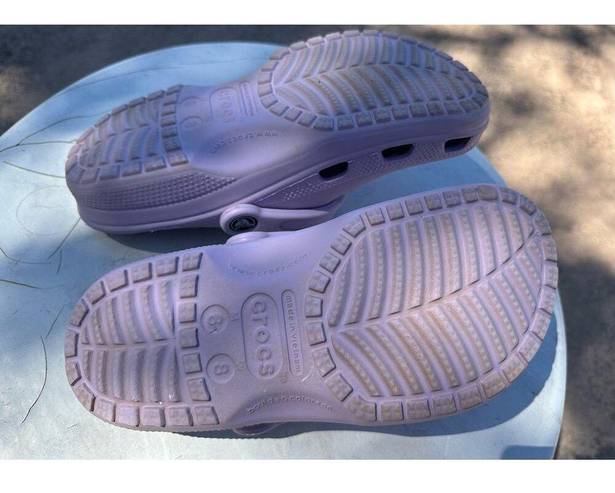 Crocs  Classic Unisex Clogs Men's Size 6 - Women's Size 8 - Lavender Purple