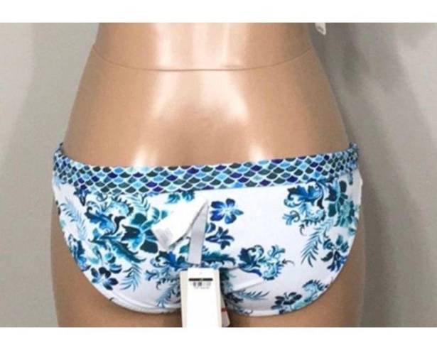 Tommy Bahama New.  blue reversible bikini bottom.