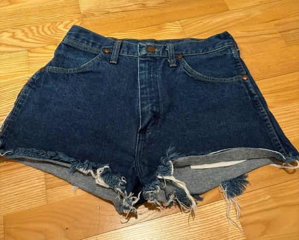 Wrangler Vintage  Denim Cut Off Shorts