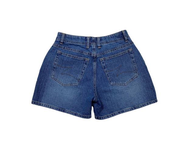 ZENA Vintage Denim Button-Fly Shorts