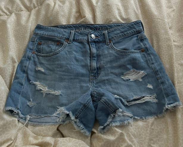 American Eagle Low Rise Tomgirl Denim Shorts