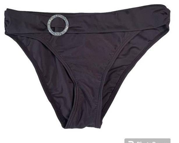 Krass&co Itsy Bitsy Bikini  Women's Large Brown Hipster Bikini Bottom