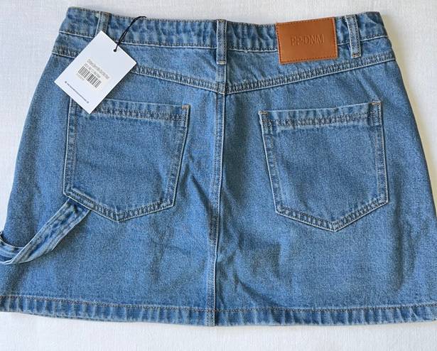 Princess Polly CHILLDERS DENIM MINI SKIRT MID WASH - Size 8