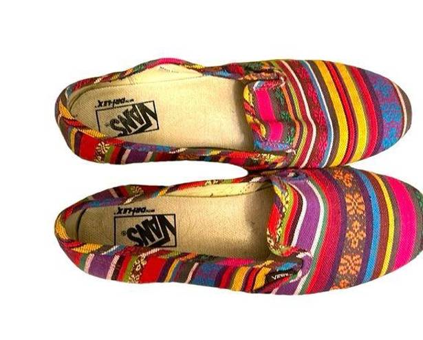 Vans  Boho Slip on Canvas Flats 8.5