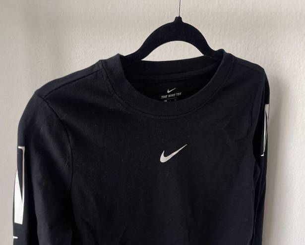 Nike Long Sleeve Crop Top 100% Cotton 
