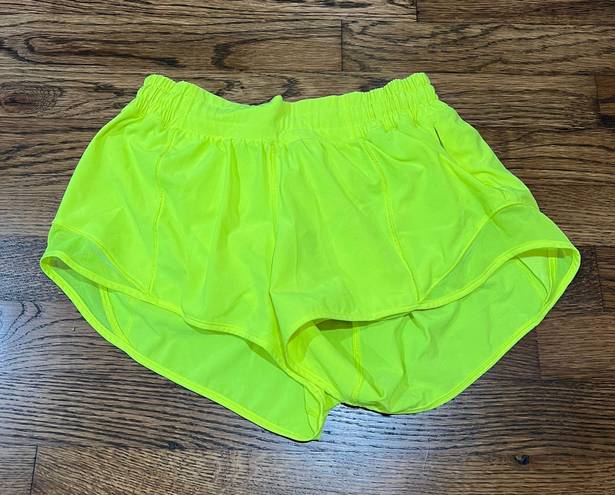 Lululemon Highlighter Yellow 2.5 Hotty Hot