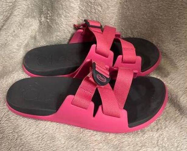 Chacos Women's Pink Chaco Slide Ons