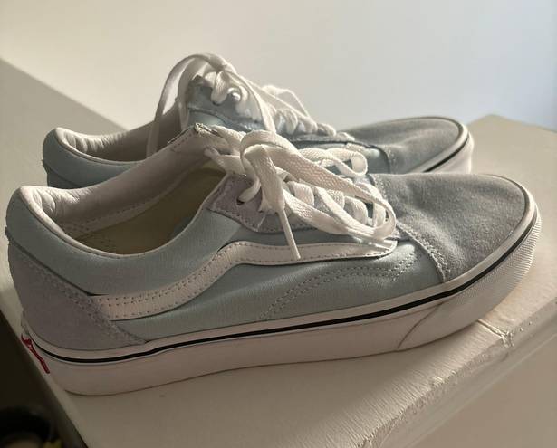 Vans Light Blue