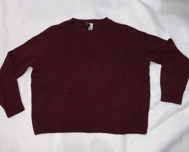 Divided H&M  Sweater Long Sleeve Knit Crewneck Casual Sweater Size: L