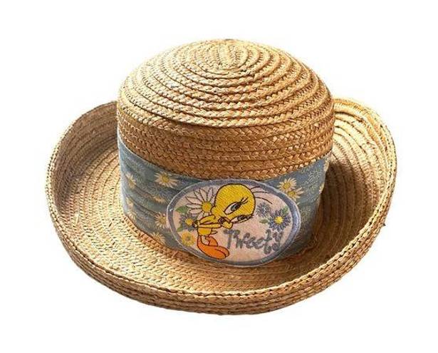 Looney Tunes  Tweety Straw Hat Y2K