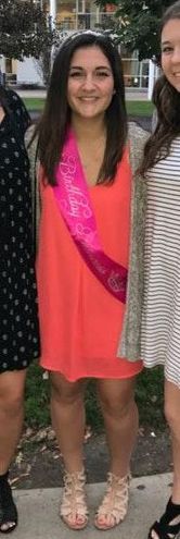 Salmon Pink Slip Dress