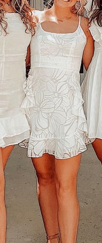 Angel Biba White Dress