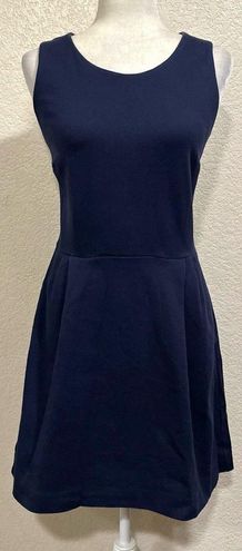 Madewell Navy Blue Tank Pocket Dress