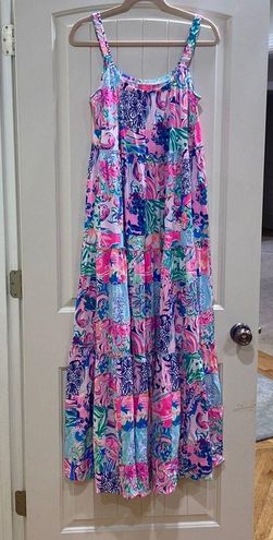 Lilly Pulitzer Maxi Dress Multiple Size M - $170 (25% Off Retail) New ...