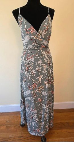 Sadie and Sage Floral Maxi Dress Blue Size M - $17 (78% Off Retail ...