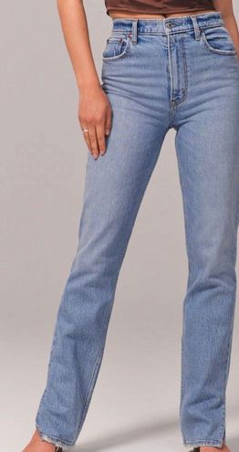 Abercrombie & Fitch The 90s Straight ultra high rise Jeans