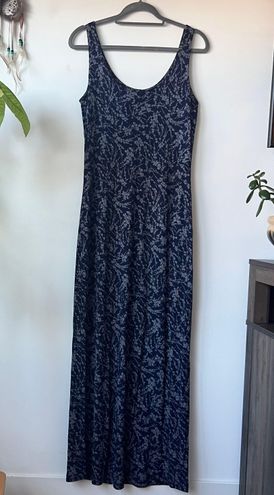 Vintage Evan Picone Floral Print Maxi Dress Blue Size L - $48 - From ...