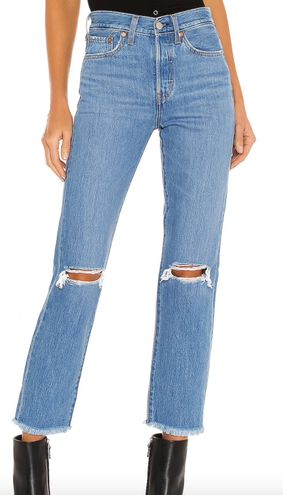 Levi’s Wedgie Straight Ankle Jeans
