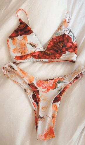 SheIn Floral Bikini Set