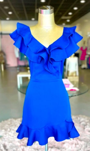 TCEC Royal Blue Dress Size M - $35 (46% Off Retail) - From Kaitlyn