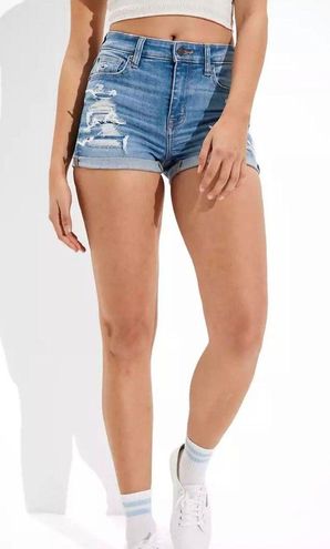American Eagle  ripped jean shorts