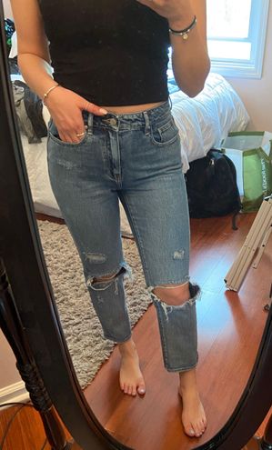 PacSun Mom Jeans Distressed